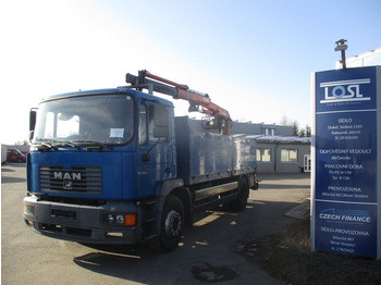 Camion grue MAN 12.284