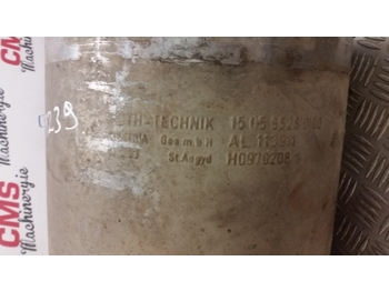 Silencieux pour Tracteur agricole John Deere 6510, 6610, 6810, 6910 Muffler Al113911: photos 3