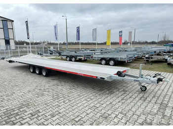 Remorque porte-voitures neuf Lorries PL35-8521 laweta na dwa auta 3500kg wypełnienie podłogi ALU 3 osie: photos 3