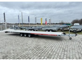 Remorque porte-voitures neuf Lorries PL35-8521 laweta na dwa auta 3500kg wypełnienie podłogi ALU 3 osie: photos 2