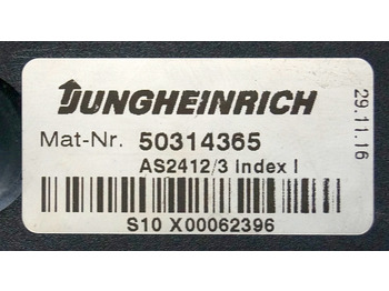 Bloc de gestion pour Matériel de manutention Jungheinrich 50314365 | Rij regeling Driving controller AS2412/3 index I Sw. 2,0: photos 3