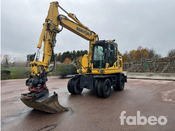 Pelle sur pneus KOMATSU PW148-10