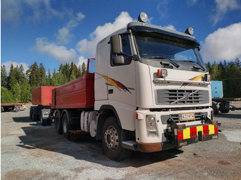 Camion benne Volvo FH12 aurausvarustus,kasettilava+ Kome kasettikärry: photos 2
