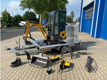 Mini pelle Minibagger BK1250KJSR + Tieflader + Zubehör *INKL.19% MWST*BERGER KRAUS*VERSTELLFAHRWERK* KUBOTA*SOFORT!*: photos 2