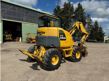 Pelle sur pneus Komatsu PW 98 MR-8: photos 4