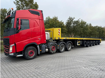 Semi-remorque plateau GOLDHOFER