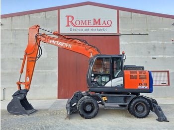 Pelle sur pneus HITACHI ZX140W-6