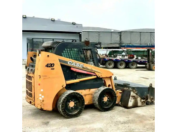 Mini chargeuse Used Case 420 Backhoe Loader Used Skid Steer Loader CASE 430 CASE 440: photos 4