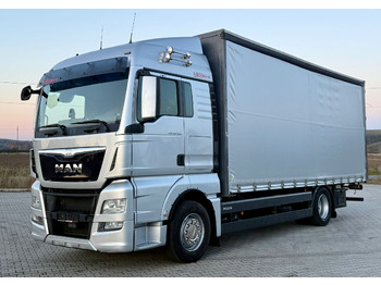 Camion à rideaux coulissants MAN TGX 18.400 / FIRANKA / KONTENER / NISKI PRZEBIEG / EURO 6 / AUTOMAT / SYPIALKA / 2016 ROK: photos 2