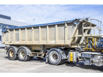 Semi-remorque benne Benalu ALU + 2X BLAD/BLAD-SPRING-STEEL: photos 2