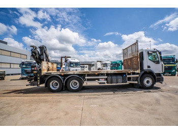 Camion plateau, Camion grue Renault LANDER 340 DXI-6X4+HIAB 14 T/m/3xhydr.: photos 5