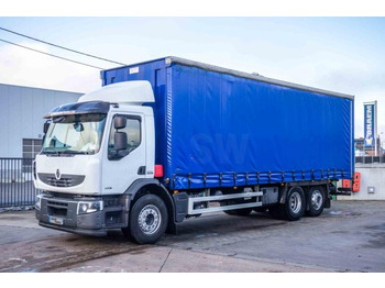 Camion à rideaux coulissants RENAULT Premium Lander