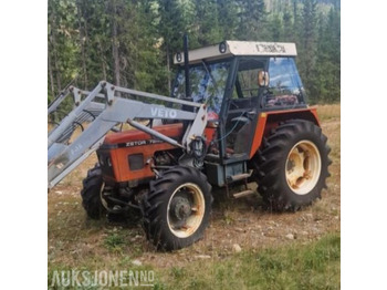 1987 Zetor 7245 mva fri traktor med Veto F15 lasteapparat  474 timer en crédit-bail 1987 Zetor 7245 mva fri traktor med Veto F15 lasteapparat  474 timer: photos 4