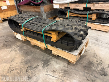 Matériel de chantier 2 stk Gummibelter til Volvo minigraver – 230x96x33 - Ubrukt: photos 3