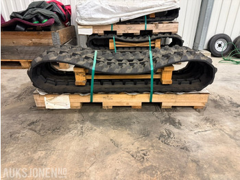 Matériel de chantier 2 stk Gummibelter til Volvo minigraver – 230x96x33 - Ubrukt: photos 4