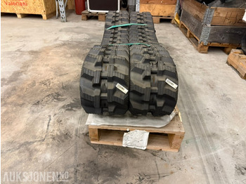 Matériel de chantier 2 stk Gummibelter til Volvo minigraver – 230x96x33 - Ubrukt: photos 2