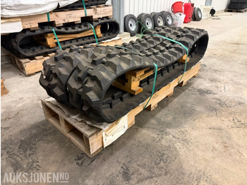 Matériel de chantier 2 stk Gummibelter til Volvo minigraver – 230x96x33 - Ubrukt: photos 5