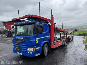 Camion porte-voitures SCANIA P 450