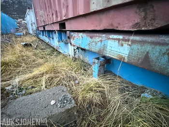 Carrosserie plateau 40 Fots flak til sidelaster - med støttelabber: photos 5