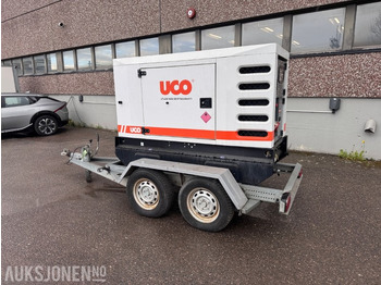 Matériel de chantier SATEMA SDMO R44C3 40kVA 400V tilhengermontert strømaggregat: photos 2