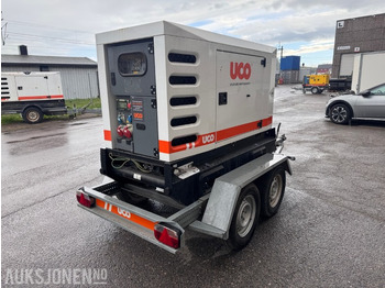 Matériel de chantier SATEMA SDMO R44C3 40kVA 400V tilhengermontert strømaggregat: photos 5