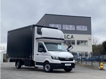 Utilitaire rideaux coulissants (PLSC) MAN TGE 3.180