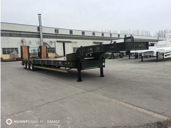 Semi-remorque surbaissé neuf ZHICHENG Semi Flat Bed Low Bed in Length 8-16m with 3 4 Axles: photos 5
