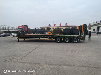 Semi-remorque surbaissé neuf ZHICHENG Semi Flat Bed Low Bed in Length 8-16m with 3 4 Axles: photos 4