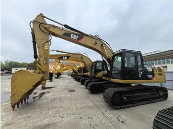 Pelle sur chenille Original Used CAT Excavator 320 320C 320D 320D2 Second Hand Digger IN STOCK: photos 3