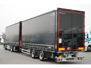 Camion à rideaux coulissants, Remorque rideaux coulissants Volvo FH 500 /XXL / ZESTAW TANDEM PRZEJAZDOWY 120 M3 /: photos 5