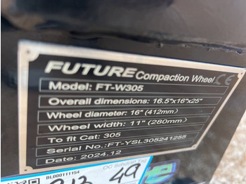 Compacteur Future FT-W3054 Compaction Wheel: photos 3