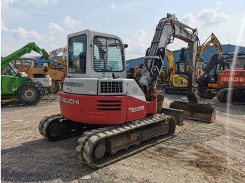 Mini pelle Takeuchi TB80FR: photos 4