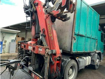 Camion benne, Camion grue Mercedes-Benz 1841K 4x2 Actros Kipper mit Kran+Greifer: photos 5