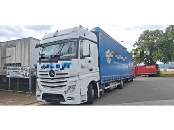 Camion à rideaux coulissants Mercedes-Benz 1845 Jumbo: photos 3