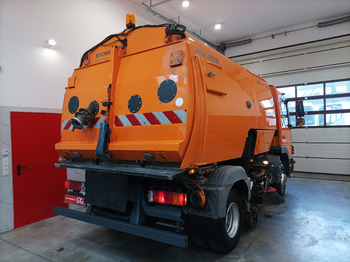 Balayeuse de voirie MERCEDES-BENZ Atego 1018 Zamiatarka Kehrmaschine BUCHER Szczotki L/R PM10 2 Silniki 2012r: photos 4