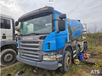 Camion malaxeur SCANIA P