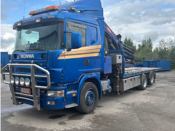 Camion plateau SCANIA R164