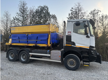Engin de déneigement RENAULT K380 6x6 K380 6x6 SCHMIDT STRATOS III GRITTER/SPREADER PLOUGH: photos 4 Engin de déneigement RENAULT K380 6x6 K380 6x6 SCHMIDT STRATOS III GRITTER/SPREADER PLOUGH: photos 4