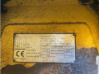 Pompe à béton stationnaire Mercedes-Benz Axor: photos 4