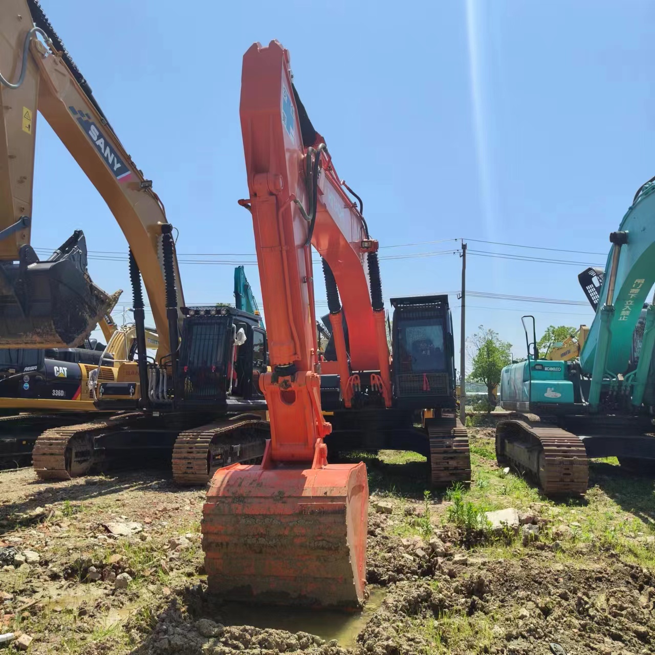 Pelle sur chenille HITACHI ZX350: photos 2