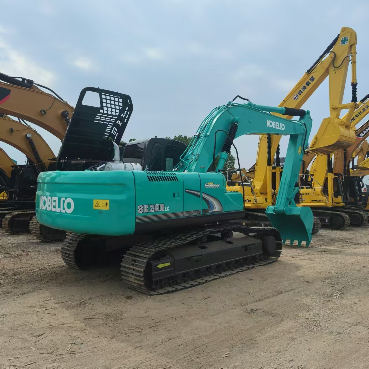 Pelle sur chenille KOBELCO SK260: photos 4