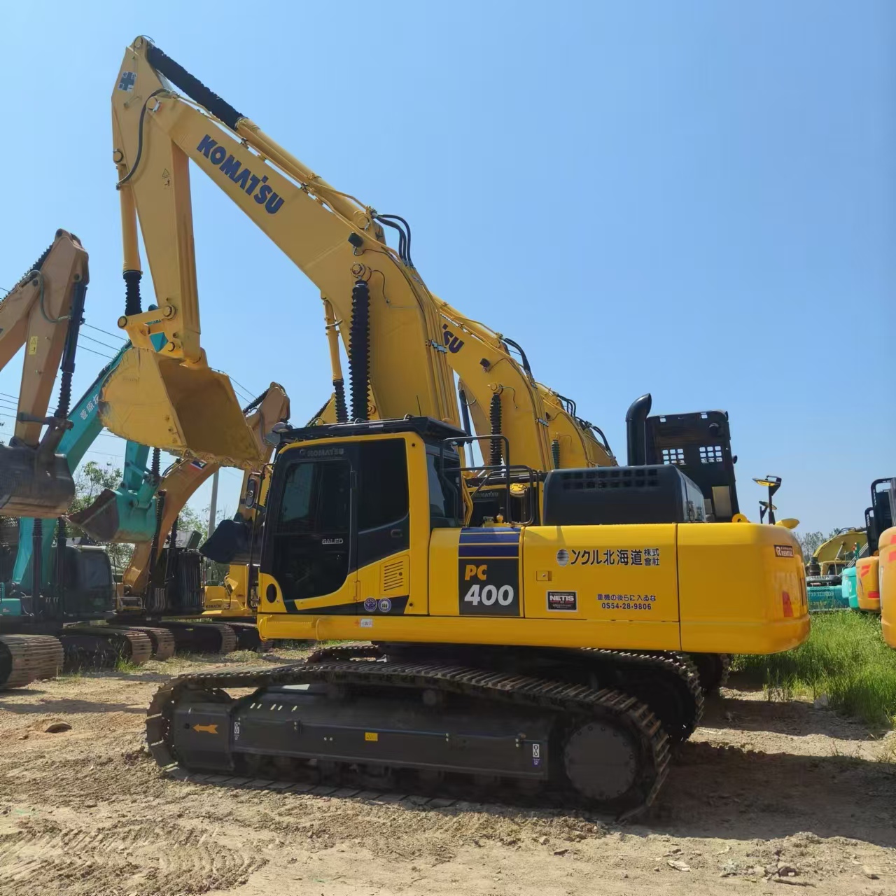 Pelle sur chenille KOMATSU PC400