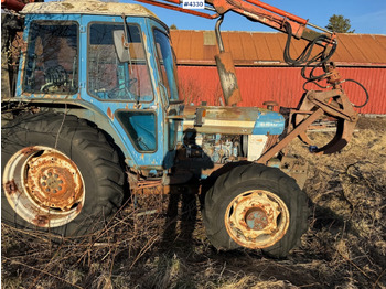 Tracteur agricole 1981 Ford 6610 m/ FMV tømmerkran og tvillinghjul: photos 4