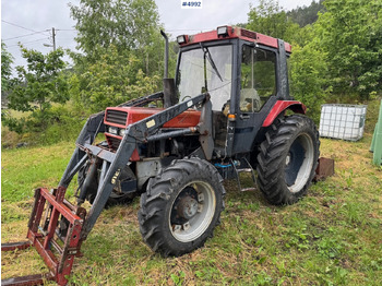 Tracteur agricole 1988 Case International 585 XL w/ front loader.: photos 4