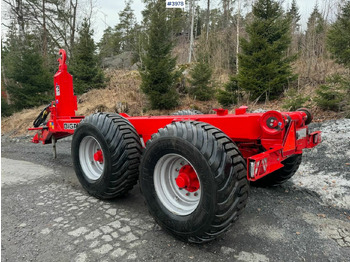 Remorque porte-engin surbaissée 2022 Bigab 15-19 hook trailer: photos 3