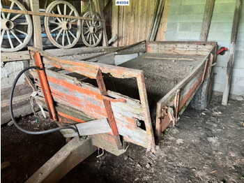 Remorque porte-engin surbaissée
