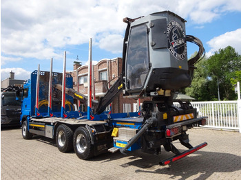Camion grumier, Camion grue MAN 26.510 mit KESLA 2112 Holzkran+Kabine+Greifer: photos 4