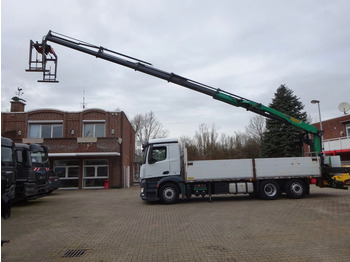 Camion plateau MERCEDES-BENZ Antos 2543