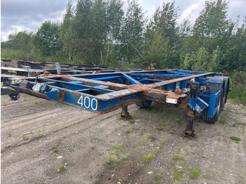 Semi-remorque porte-conteneur/ Caisse mobile TURBO'S HOET