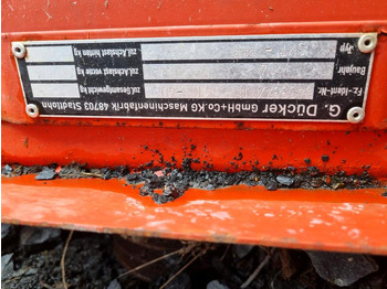 Broyeur/ Épareuse Dücker SMT PFP Wildkrautbürste Randstreifenmäher Randstreifenmähgerät Böschungsmulcher Mähausleger Wildkrautbesen: photos 5